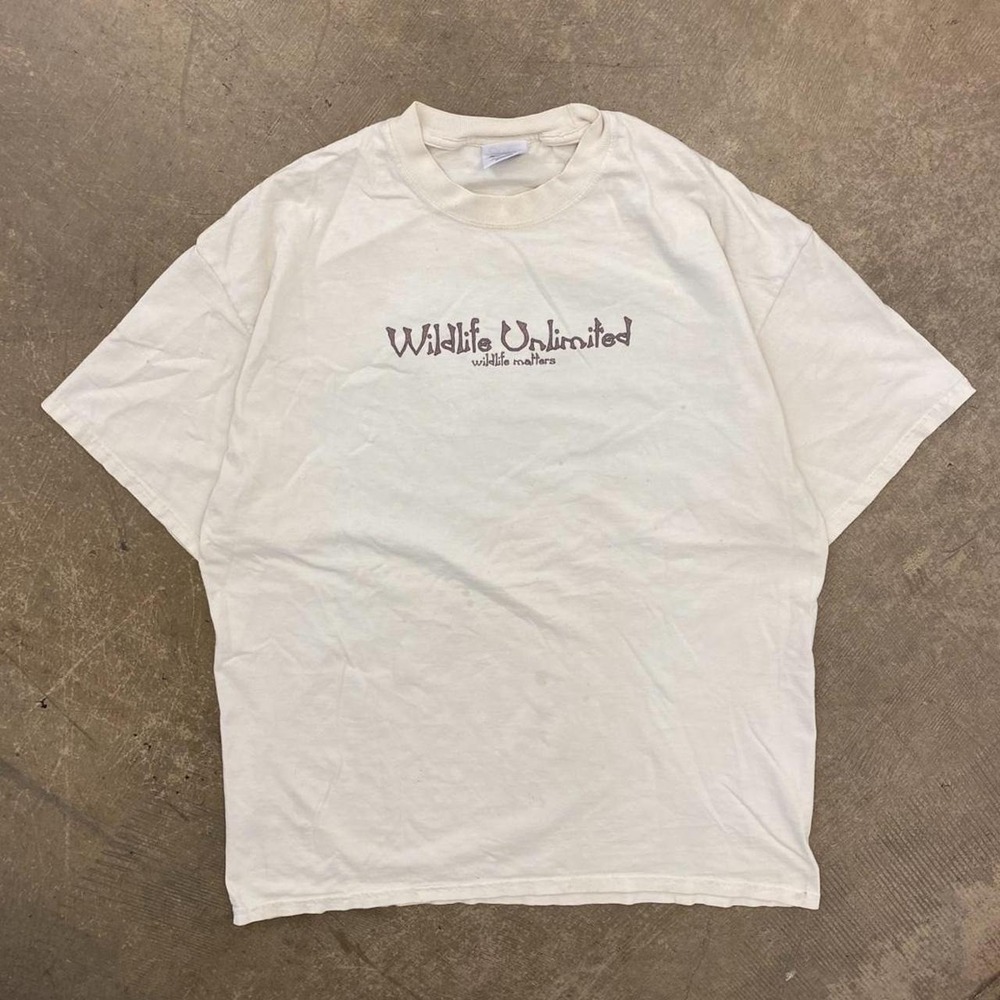 Vintage Wildlife Unlimited Ducks Hunting Nature Outdoors 2000s T-Shirt Size XL - Picture 2 of 8